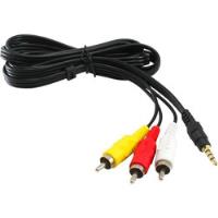 Cable Pa Camara Sony 3 Rca Audio Y Video A Miniplug 3.5, usado segunda mano   México 