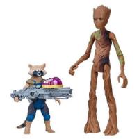 Figura De Acción  Groot & Rocket Raccoon  - 2-pack De Hasbro segunda mano   México 