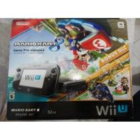 Consola Wii U Deluxe Set Mariokart 8 Y Mario Galaxi 2 segunda mano   México 