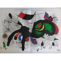 Joan Miró Litografía Original Mourlot 739 segunda mano   México 