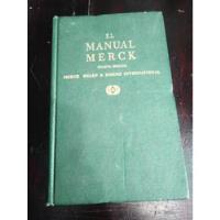 El Manual Merck Merck Sharp Dohme Internacional Cuarta Edici segunda mano   México 