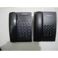 Telefono Panasonic Kx-ts500 Y Kx-ts550 Negro Y Blanco Crema segunda mano   México 