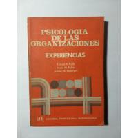 Psicología De Las Organizaciones . Problemas Contemp , Kolb segunda mano   México 
