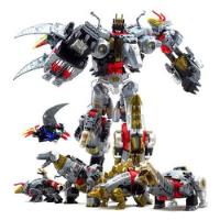 Volcanicus Transformers Power Of Primes Combiner 6 Dinobots, usado segunda mano   México 
