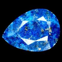 Gema Lapis Lazuli Natural Corte Pera 4.76 Kilates Piedra Suelta Afganistan Opaco Oro Joyeria Inversion Lp012 Ringking segunda mano   México 