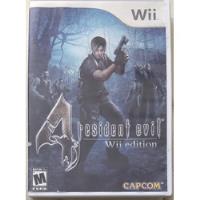 Resident Evil 4 Videojuego Wii Nintendo Capcom segunda mano   México 