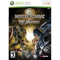 Xbox 360 - Mortal Kombat Vs. Dc Universe - Fisico Original U, usado segunda mano   México 