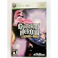Guitar Hero 3 Iii Legends Of Rock Solamente Manual Xbox 360 segunda mano   México 