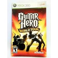 Usado, Guitar Hero World Tour Solamente Manual Original Xbox 360 segunda mano   México 
